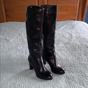 Women's Black Knee-High Boots